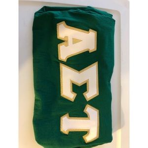 Alpha Sigma Tau letter shirt